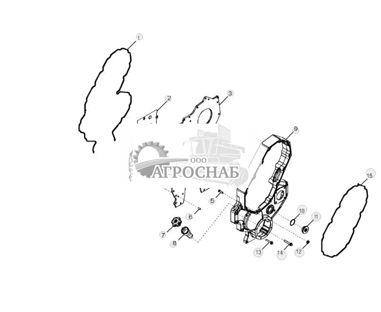 7703 Крышка распределительной шестерни - ST756110 79.jpg